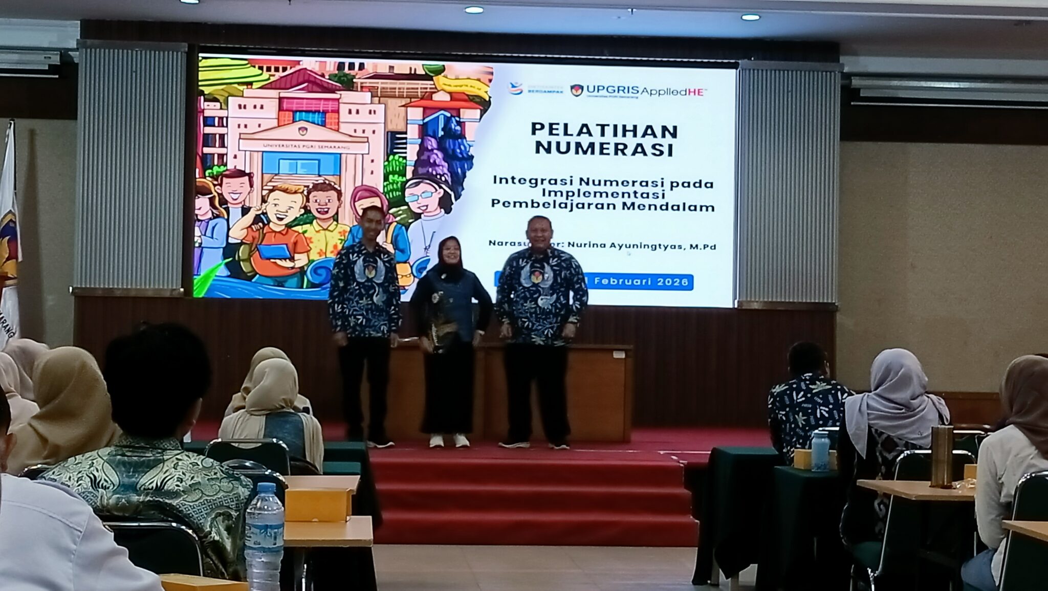 Beri Kontribusi Keilmuan, Pendidikan Matematika UPGRIS Gelar Pelatihan ...